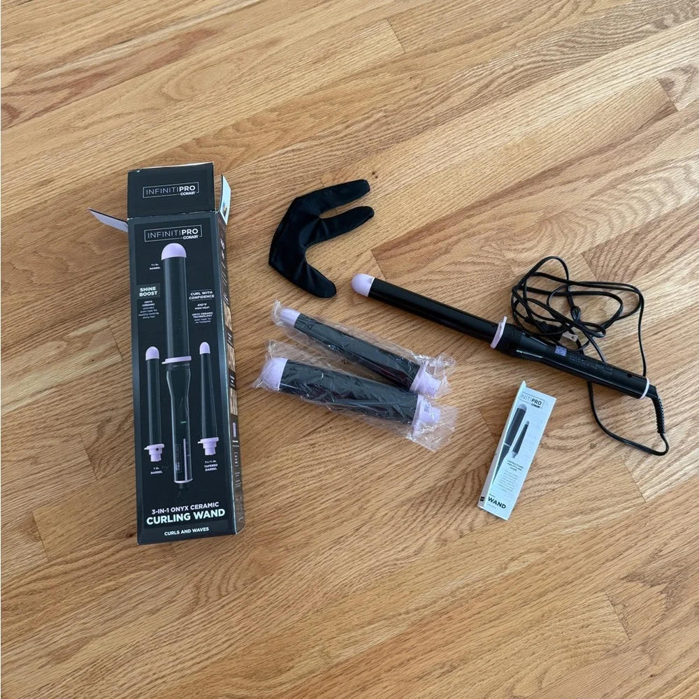 Conair curling iron curling wand wavy hair
